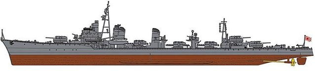 Hasegawa IJN Shimakaze, Fahrzeug, 1:350, Grau - Bild 1