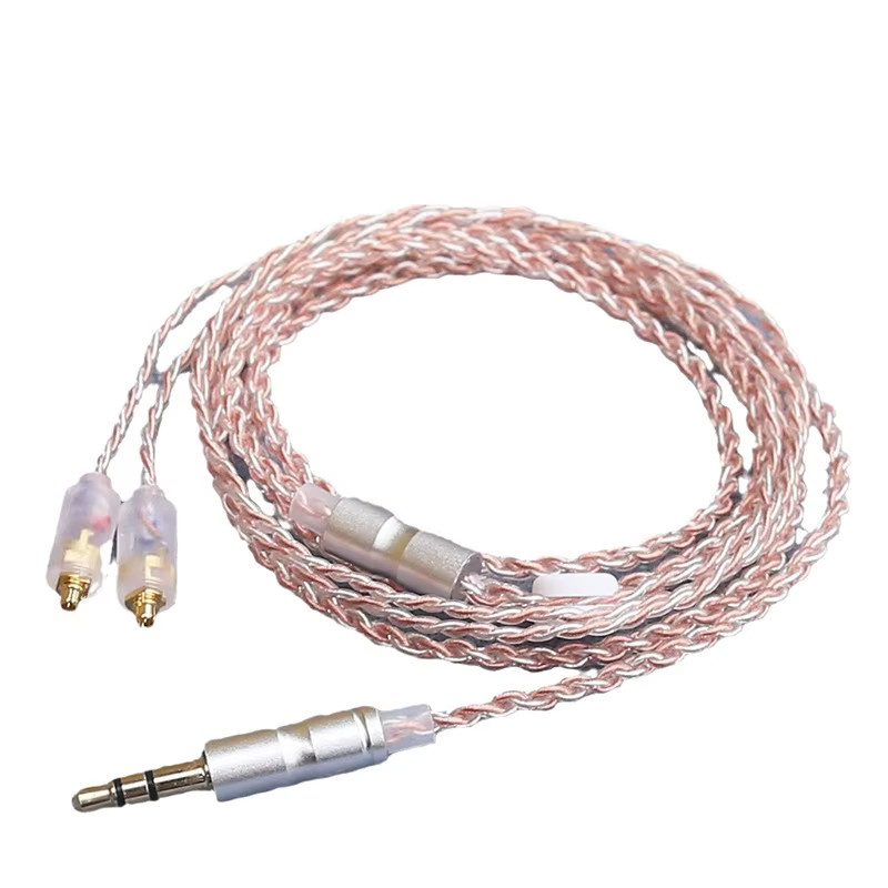 HiFi MMCX Upgrade-Kabel mit Silberkern für IE200 IE300 IE600 IE900 und AKG N5005 N30 Kopfhörer, 3,5 mm Klinke, Länge: 1,2 m - Bild 2