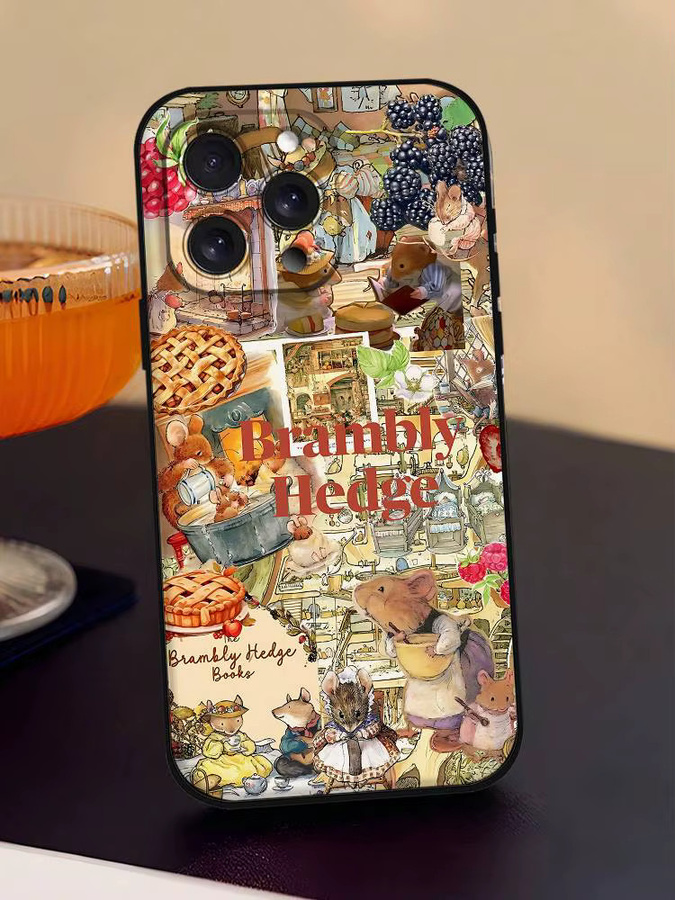 Brambly Hedge Handyhülle für Apple iPhone 11 bis iPhone 17 Pro Max Plus Mini aus weichem TPU in Multicolour - Bild 5