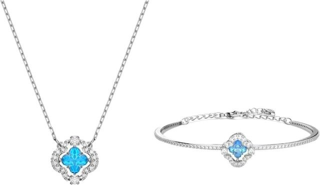 Swarovski Halskette, Kristall, Weiß, Damen - Bild 1