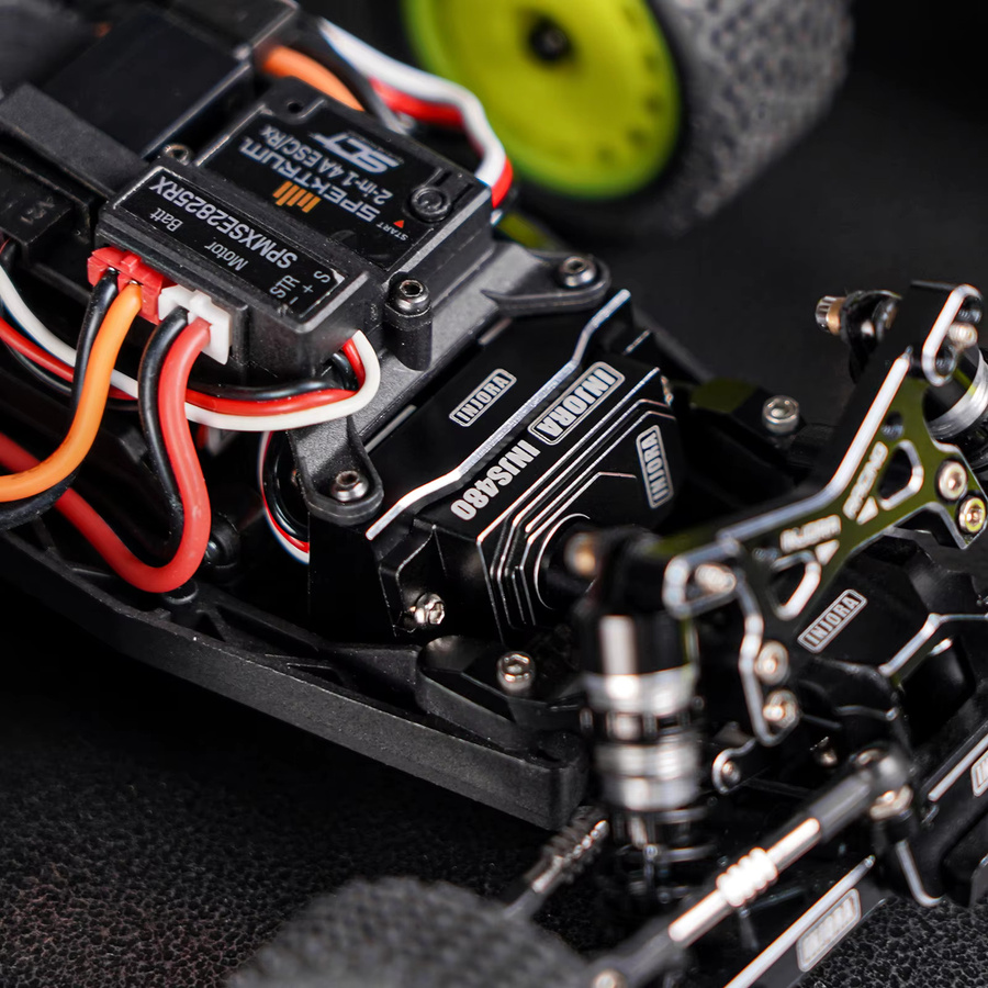 INJORA INJS480 Coreless Micro Servo mit Servo Saver, Schwarz - Bild 6