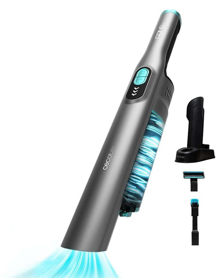 Cecotec Conga Rockstar Micro+ Akku-Staubsauger, Zyklonal, Beutellos, 200 W, für Teppiche, harte Böden, Treppenstufen und Polsterung - Bild 1