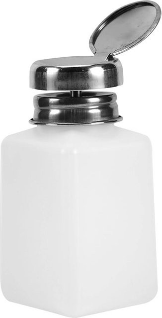 Shoemst Leere Nagellackflasche mit Pump Spender, 200 ml, Weiß - Bild 1