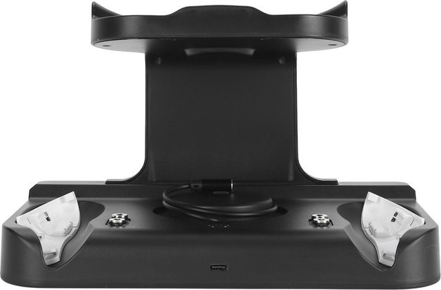 Igeteck VR-Ladestation für Meta Quest 3 mit USB-C Schnellladung und 2 wiederaufladbaren Batterien in Schwarz - Bild 1