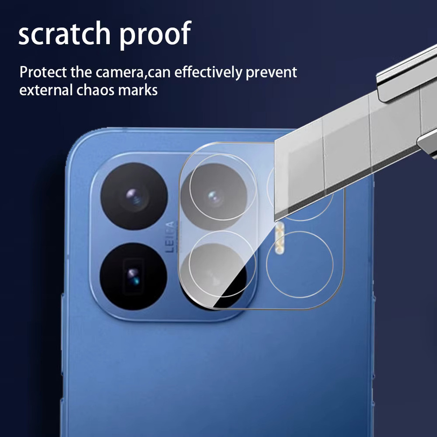 3er-Set Kameraschutzglas für Xiaomi 17T und Xiaomi 17T Pro, transparente Schutzfolie für das Kameraobjektiv - Bild 3