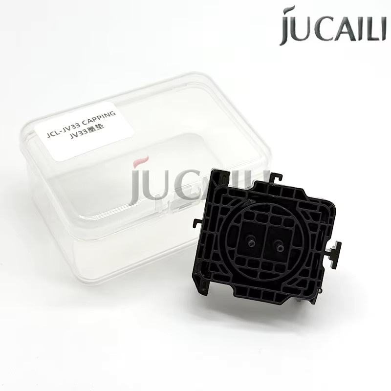 JCL Cap Top für DX5 DX7 Druckköpfe, passend für Mimaki JV33 JV5, Mutoh ValueJet GS6000 und Roland Tintenstrahldrucker, Schwarz - Bild 3