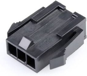 Molex Buchsengehäuse-Kabel in Schwarz mit 3mm Rastermaß - Bild 1