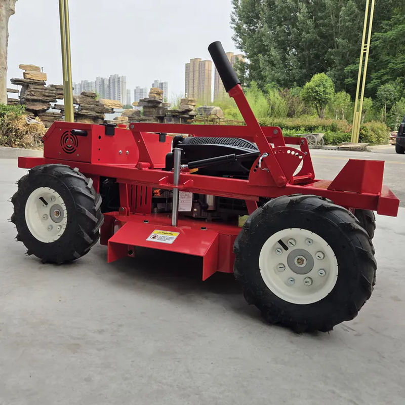 ZONAWELL Intelligenter Rasenmäher-Roboter in Rot mit 600 mm Schnittbreite, selbstfahrend mit Fernbedienung und Kletterfunktion für deinen Garten - Bild 4