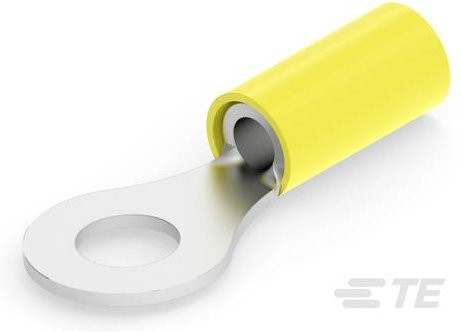 TE Connectivity Ringkabelschuh 2-320569-3 Gelb Querschnitt max. 6mm² 2500 Stück - Bild 1