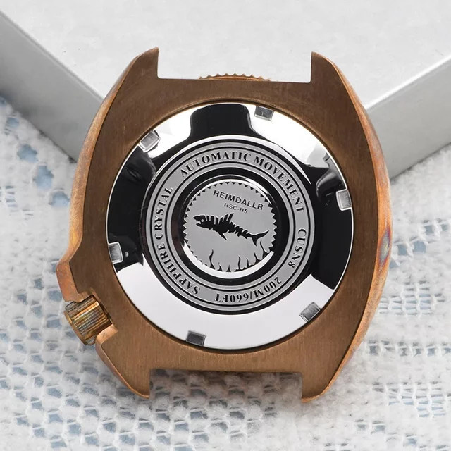 HEIMDALLR Uhrenmodifikationsteile, Bronze, Vintage, 44mm - Bild 1