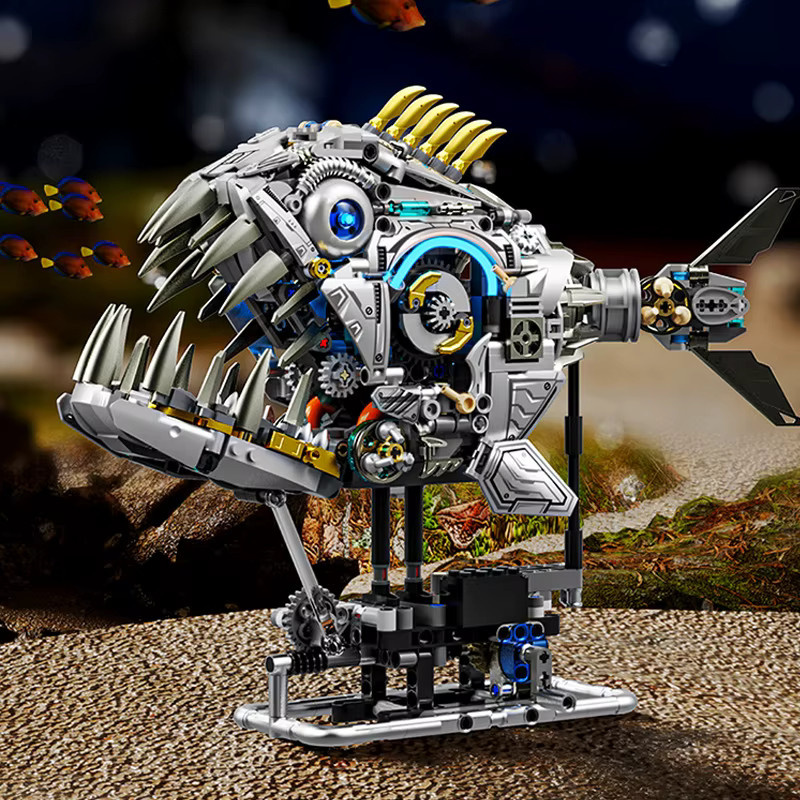 JL FASHION Mechanischer Tier-Baukasten, Tiere, Kunststoff, multicolour - Bild 4