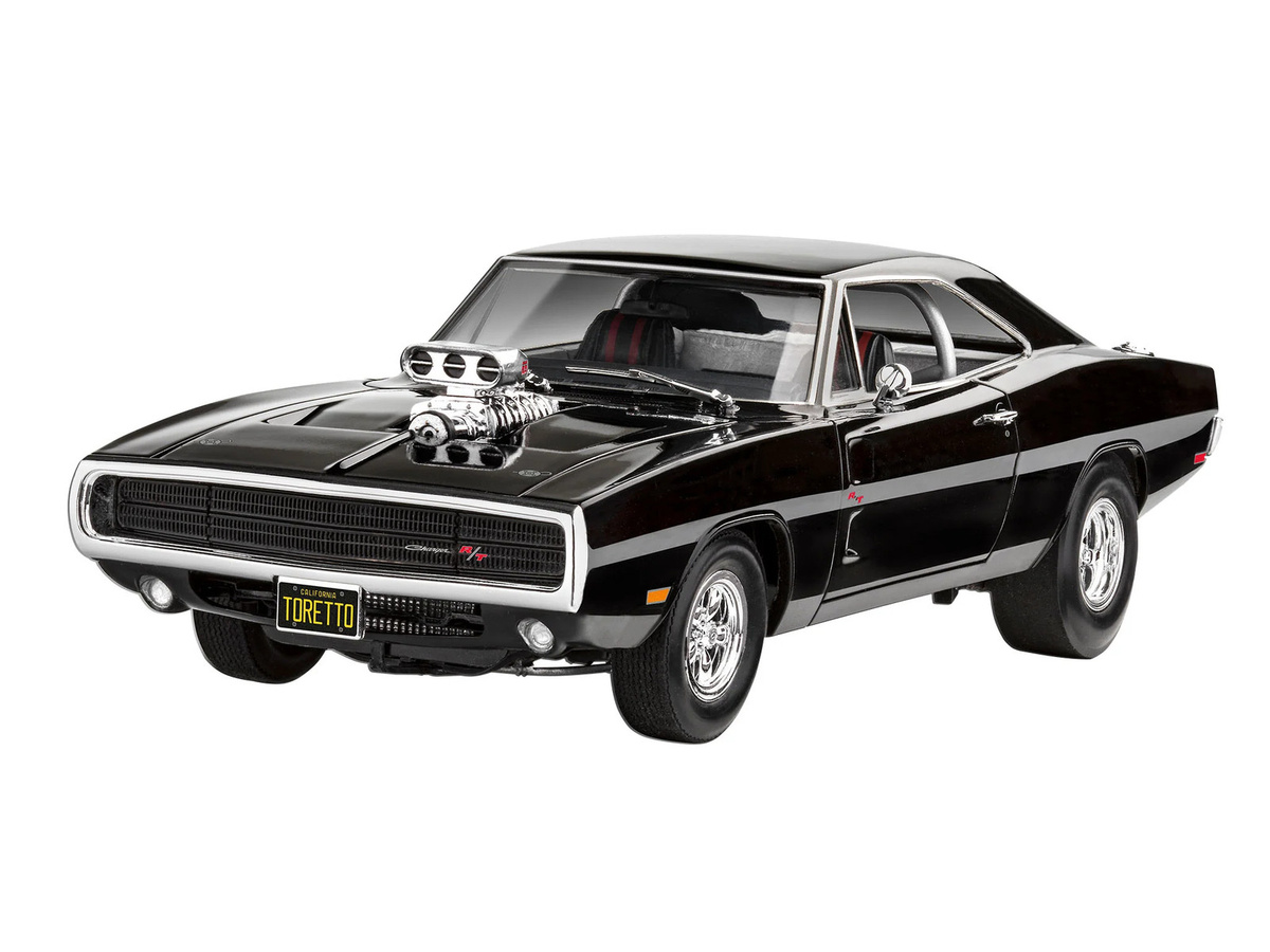 Revell Fast & Furious Dominics 1970 Dodge Charger Modellauto 1:24 ab 13 Jahren - Bild 4