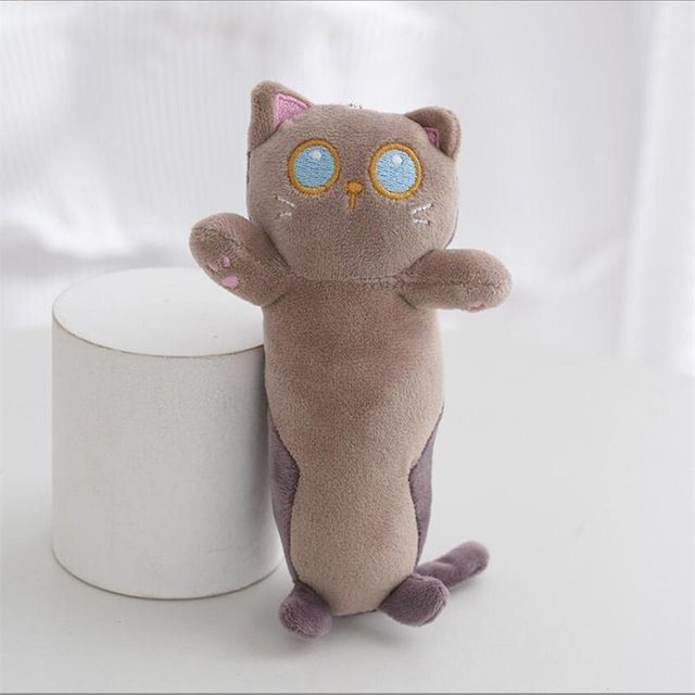 Kidsly Katze Plüschtier, braun, mit blauen Augen, ab 6 Jahren - Bild 1