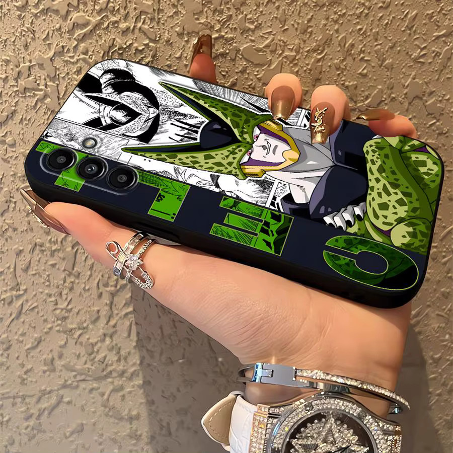 Dragon Ball Comics Handyhülle für Samsung Galaxy A-Serie in Schwarz und Multicolour als Soft Case - Bild 6