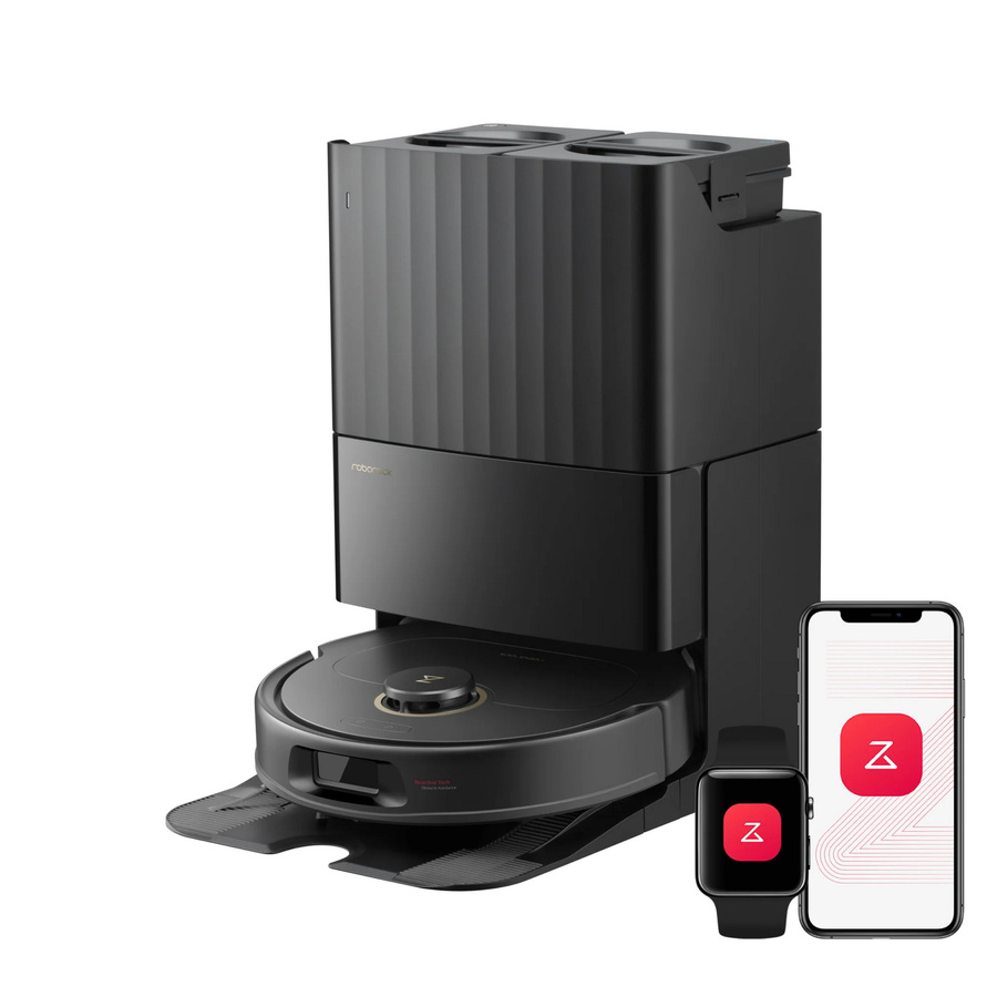 Roborock Qrevo S5V Saugroboter in Schwarz mit Multifunktions-Dockingstation und Smart-Home-Integration - Bild 1