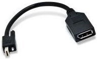 Matrox TripleHead2go Upgrade Display-Adapter in Schwarz mit Mini-DisplayPort (M) auf DisplayPort (W) für Matrox M9138, M9148, M9188 und Graphics eXpansion Module CAB-MDP-DPF - Bild 1