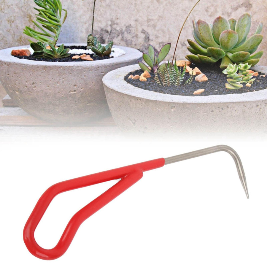 mfySpace Bonsai-Wurzelhaken aus Metall als stabiles Gartenwerkzeug zum Lösen von Erde - Bild 3