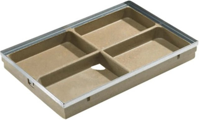 ACO Vario Bodenwanne mit Kantenschutz in Beige, B/T: 60 x 40 cm - Bild 1