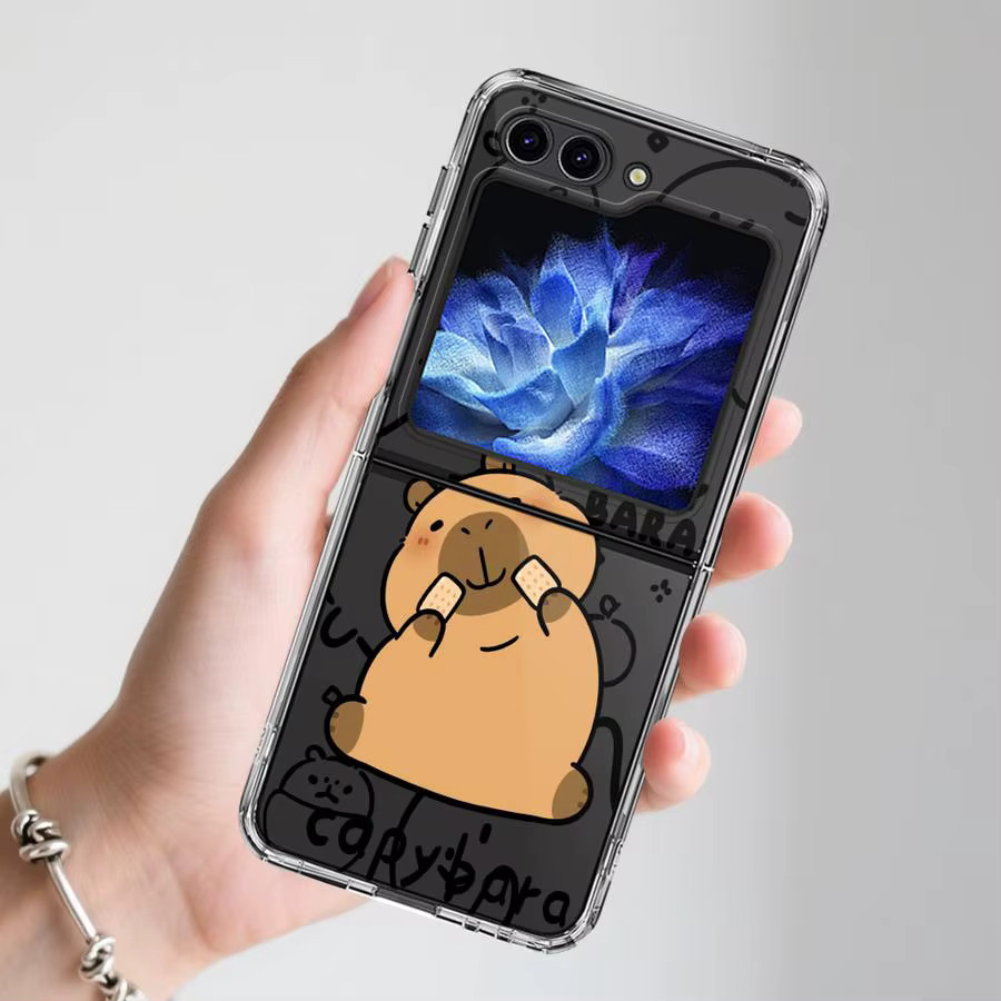 Harte Handyhülle mit niedlichem Capybara-Design für Samsung Galaxy Z Fold 7 6 5 4 3 - Bild 2
