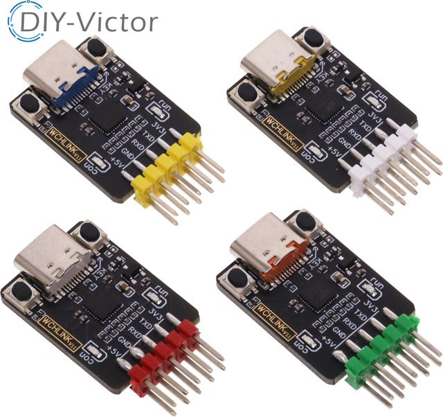 Wchlink Mini CH549F DAPLink USB-C Debugger mit serieller Schnittstelle für ARM Cortex und RISC-V Chips (3,3V/5V) - Bild 1