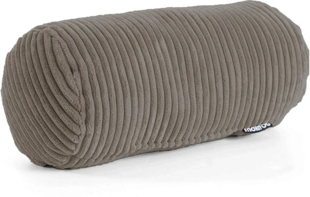 mokebo Nackenkissen mit Cordbezug in Taupe/Beige - Bild 1