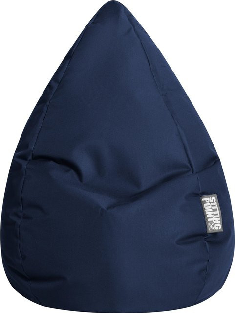 Sitting Point Sitzsack Brava BeanBag in Jeansblau mit abnehmbarem Bezug und EPS-Perlenfüllung - Bild 1