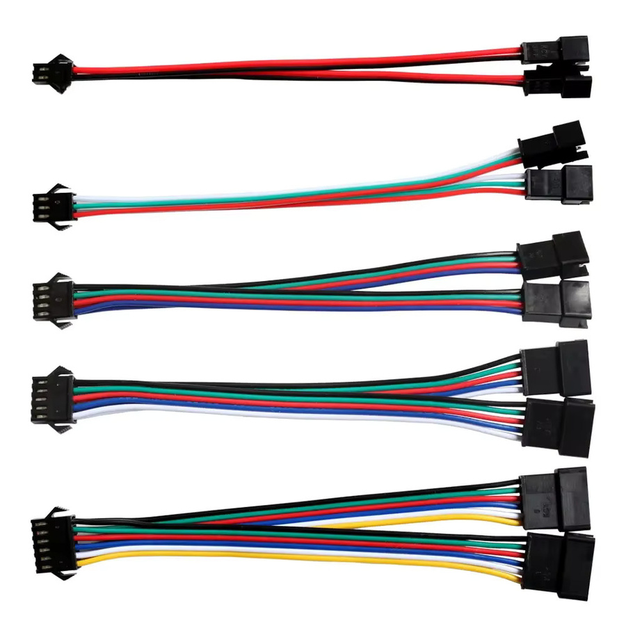 LED Streifen Splitter Kabel mit SM JST Stecker 1 zu 2 für WS2812 WS2811 RGB RGBW LED Leuchten in Multicolour - Bild 3