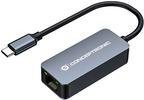 Conceptronic USB-C auf RJ45 Ethernet Adapter 2.5 Gbit/s in Grau, Länge: 0,15 m - Bild 1