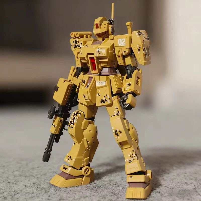 TAKARA TOMY HG 1/144 RGM-79S GM Spartan Desert Version, Actionfigur, Mech Bausatz - Bild 2