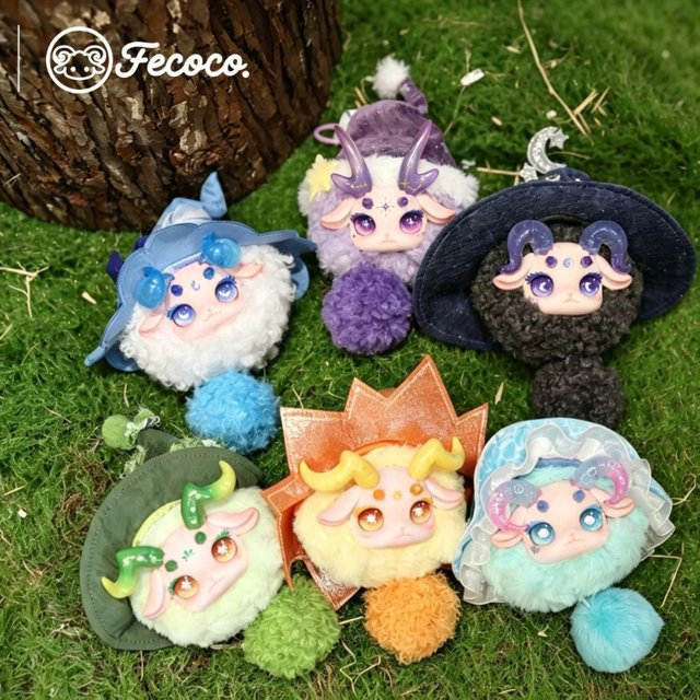 FECOCO Ethereal Down Glow Blind Box Figur, Sammel-Schlüsselanhänger, Anime-Puppe - Bild 1