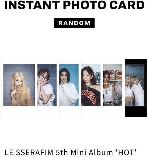 LE SSERAFIM Sofortfotokarte, Set / Bundle, Bunt / Mehrfarbig - Bild 1
