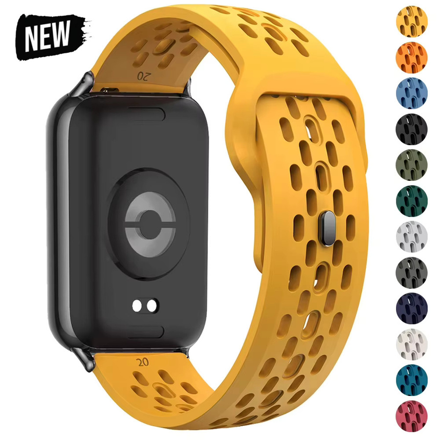Uhrenarmband Silikon, Bunt, Unisex, Xiaomi Mi Band 9 Pro/8 Pro/Redmi Watch 6/5/4 - Bild 1