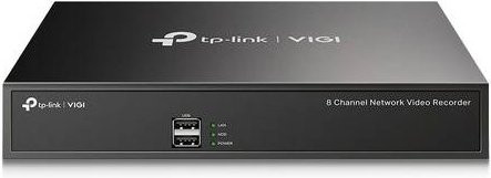 TP-Link VIGI NVR1008H IP Netzwerk-Videorecorder in Schwarz - Bild 1