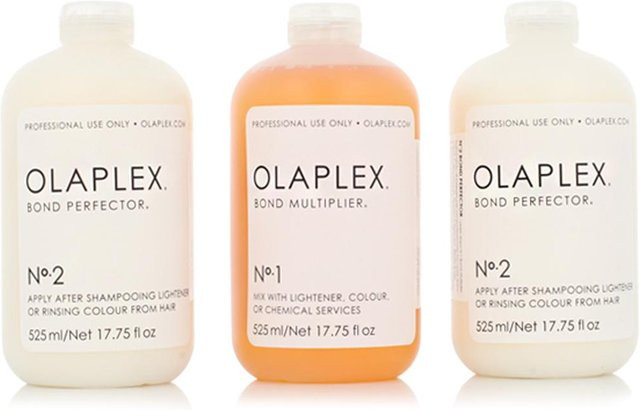 Olaplex Salon Kit Nr. 1 Bond Multiplier 525 ml + Nr. 2 Bond Perfector 2 x 525 ml, Dosierspender - Bild 1