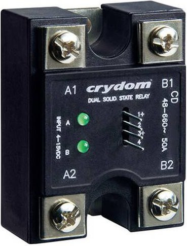 Crydom Halbleiterrelais CD4850W3U in Schwarz - Bild 1