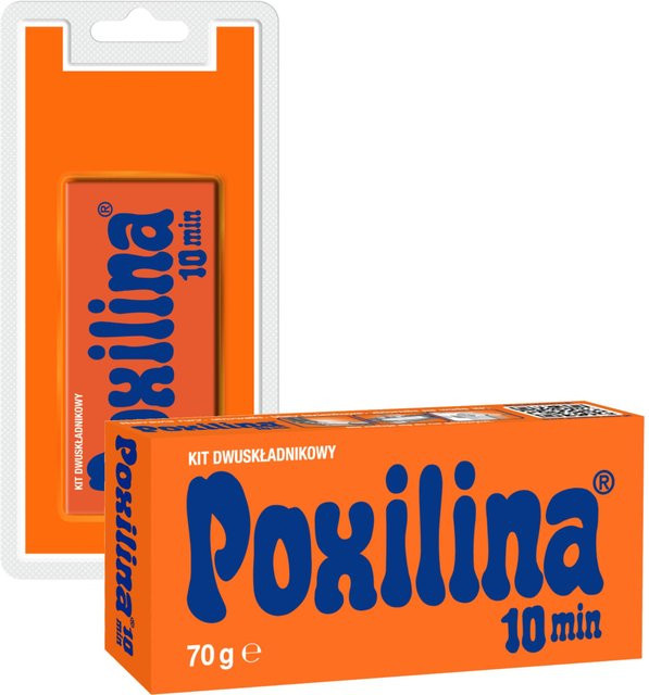 Poxilina Epoxy-Kleber Orange 70 g - Bild 1