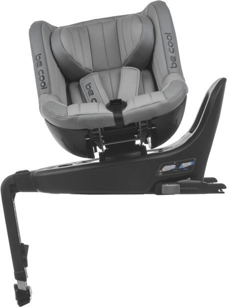 Be Cool Autositz Apollo i-Size für 40-105 cm in Cherry Red/Grey mit 360 Grad Drehsitz - Bild 1