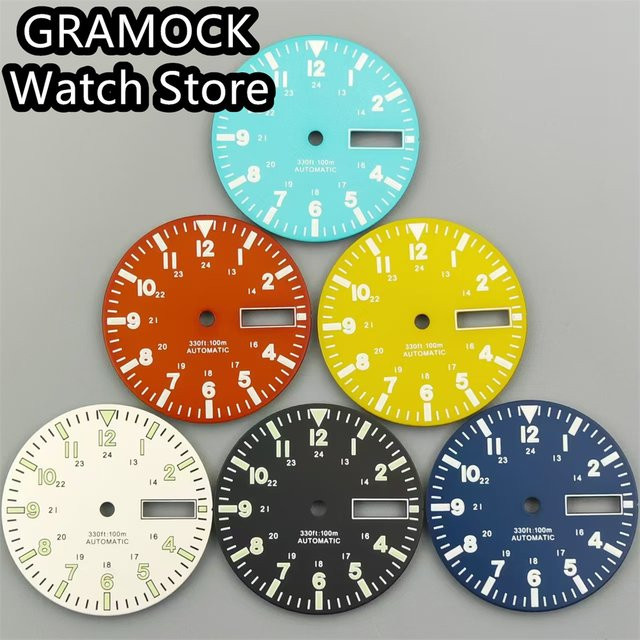 GRAMOCK Zifferblatt, 29 mm, bunt, Unisex - Bild 1