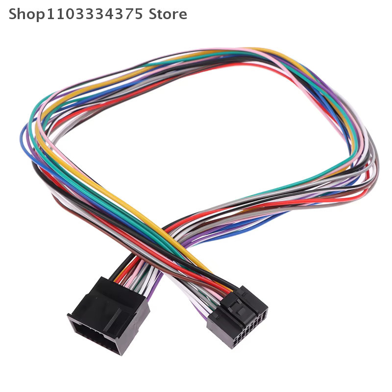 Universal ISO-Kabelbaum-Set für Android-Player, 16-polig, inklusive 60 cm Adapterkabel, mehrfarbig - Bild 3
