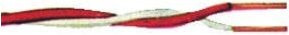 Klingelleitung Y-Draht Kabelexpress 2x0,6mm2, 20m, farbig sort - Bild 1