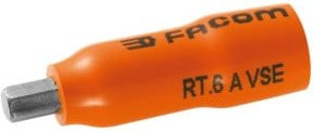 Facom Schraubendreheinsatz 1/4" 1000V VSE 4 mm in Orange - Bild 1