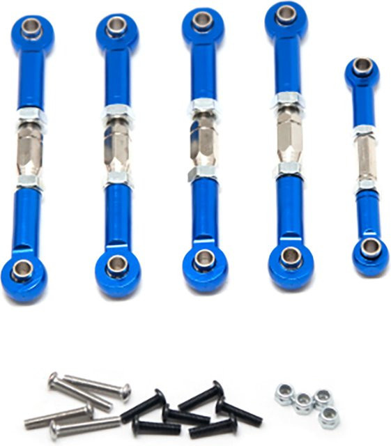 Wonder Rc Metall Spurstangen Linkage Links Set, 5-teiliges Set, 1:10, Zubehör - Bild 1