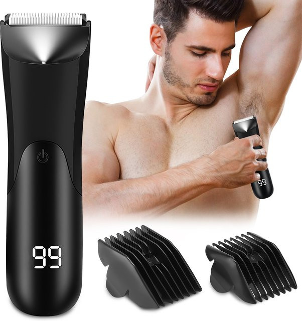 FLAREMORE Körperhaarschneider, Unisex, black - Bild 1