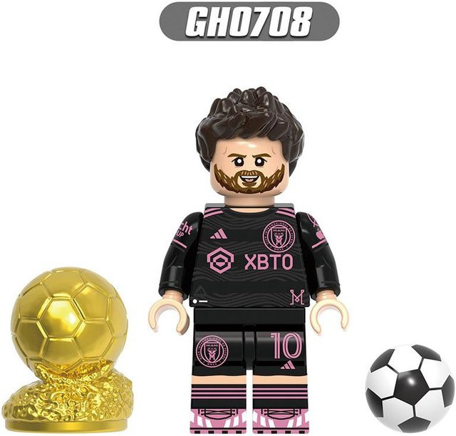ZMM TOYS Fußballspieler Bausteine Mini Action Spielzeugfiguren, ab 7 Jahren - Bild 1