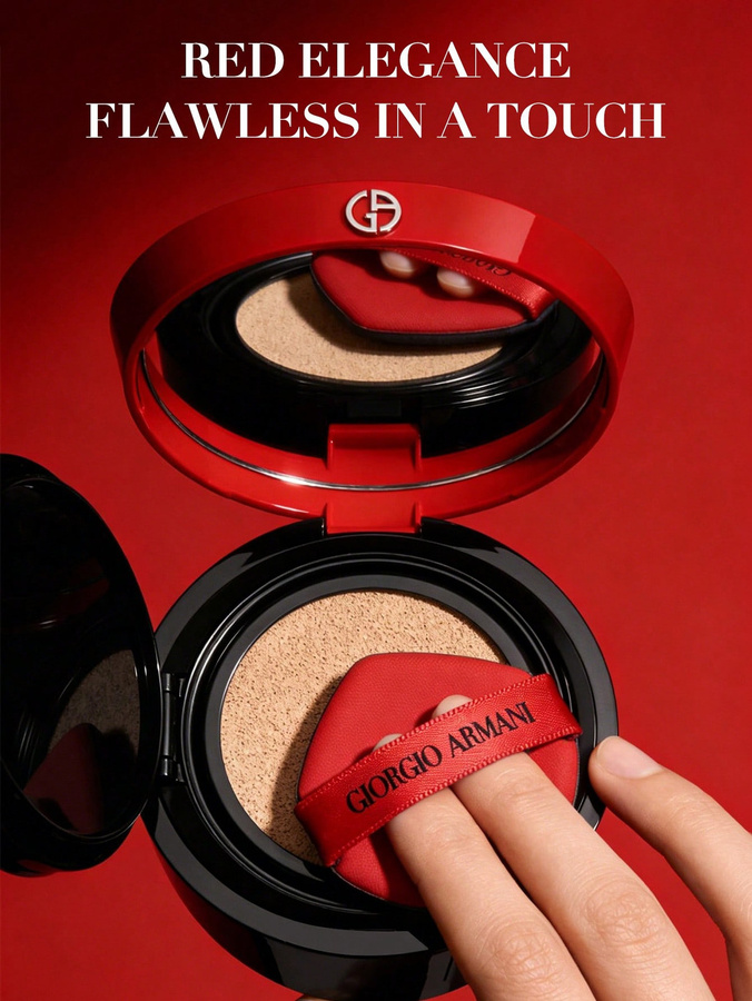 GIORGIO ARMANI TO GO Essence-In-Foundation Cushion #3, 15g, Glänzend - Bild 3