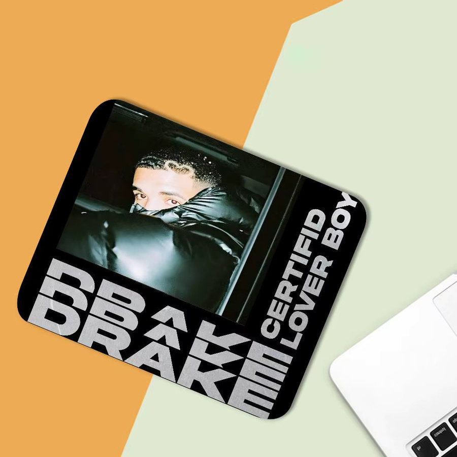 Singer D-Drake Hip-Hop-Mauspad in Multicolour als kreative Gaming-Tischunterlage - Bild 5