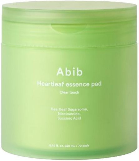 Abib Heartleaf Essence Pad Clear Touch, 250 ml, für unreine Haut - Bild 1