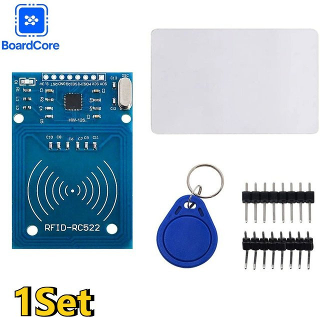 YTDMEN MFRC-522 RFID IC Wireless Modul RC-522 Reader und Writer für Arduino in Blau - Bild 1