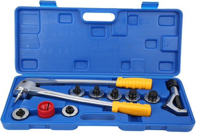 Nensit Reibahle-Set CT-100A M zum Aufweiten von Kupferrohren, 7 Stück, Blau, 10-28mm - Bild 1