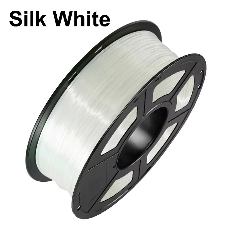 3D Maliang PLA Seide Filament Weiß 1,75mm für FDM 3D Drucker - Bild 2